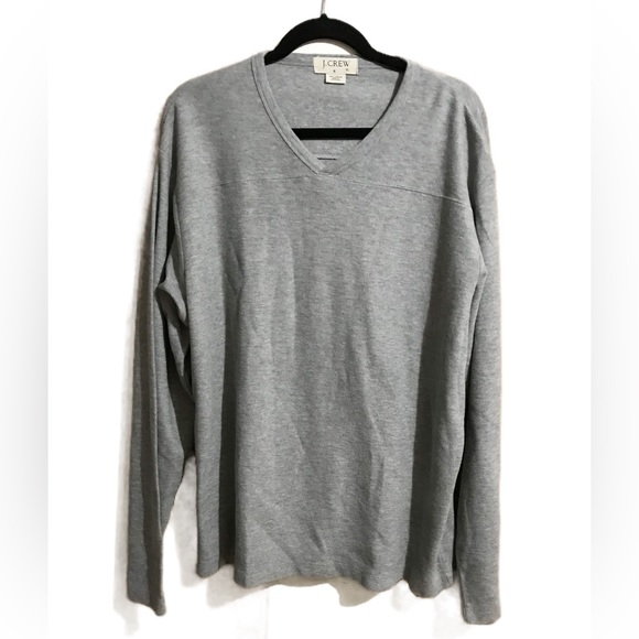 J. Crew Other - J.Crew Sweater Mens XL V-neck EUC Gray